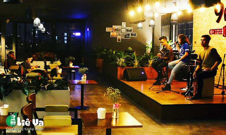 thiết kế quán cafe acoustic