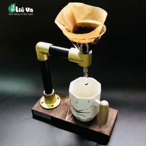 Bộ dụng cụ pha chế cà phê thủ công V60 Hario bằng phin giấy lọc đơn giản tại nhà và du lịch